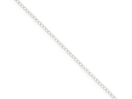 1mm Sterling Silver Curb Chain Necklace Online Sale