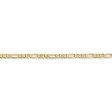 2.75mm 10k Yellow Gold Flat Figaro Chain Bracelet Sale