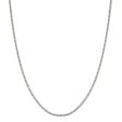 1.9mm, Sterling Silver, Solid Box Chain Necklace Online Sale