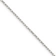 1.75mm Sterling Silver Fancy Flat Anchor Link Chain Necklace Hot on Sale