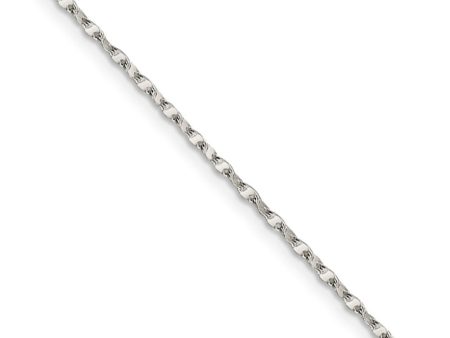 1.75mm Sterling Silver Fancy Flat Anchor Link Chain Necklace Hot on Sale