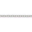 2.25mm, Sterling Silver, Solid Oval Cable Chain Necklace on Sale