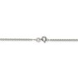 1.5mm Sterling Silver Solid Open Curb Chain Necklace Online now