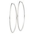 1.3mm, Sterling Silver, Endless Hoop Earrings - 54mm (2 1 8 Inch) Sale