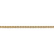 2.5mm, 14k Yellow Gold, Handmade Solid Rope Chain Anklet or Bracelet Online