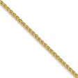 2.75mm 14k Yellow Gold Hollow Wheat Chain Necklace Cheap