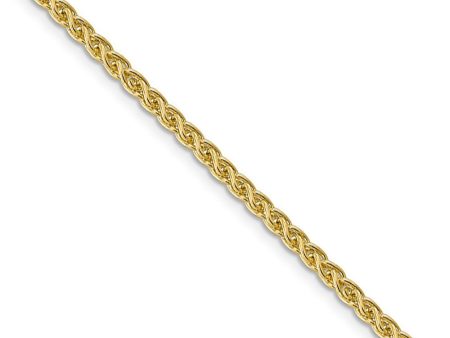 2.75mm 14k Yellow Gold Hollow Wheat Chain Necklace Cheap