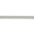 2.5mm Sterling Silver, Round Solid Spiga Chain Necklace Sale