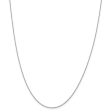 1mm, Sterling Silver Solid Open Curb Chain Necklace Sale