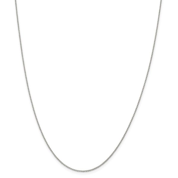 1mm, Sterling Silver Solid Open Curb Chain Necklace Sale