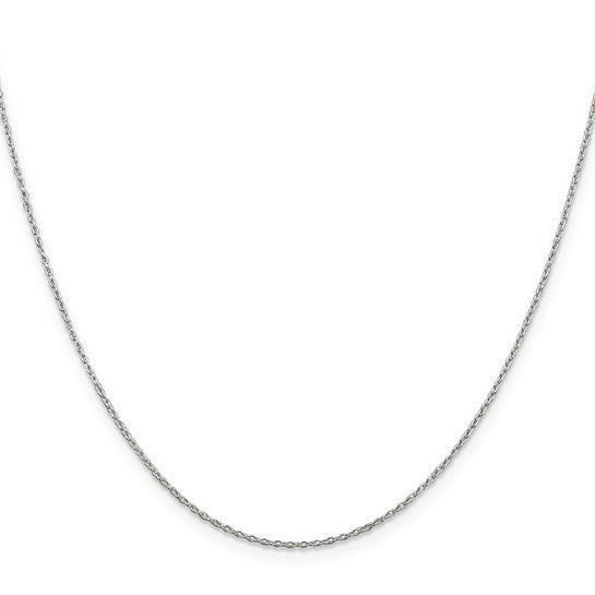 1.3mm, Sterling Silver Solid Cable Chain Necklace Online Hot Sale