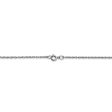 0.95mm, 14k White Gold, Cable Rope Chain Necklace For Discount