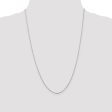 1mm Sterling Silver, Solid Cable Chain Necklace on Sale