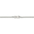 1.5mm Sterling Silver, Diamond Cut Solid Spiga Chain Necklace Online Sale