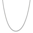 2.4mm, Sterling Silver Fancy Box Chain Necklace Cheap