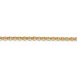 2.75mm 14k Gold Tri-Color Solid Fancy Pave Anchor Chain Bracelet Online now