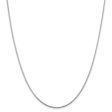 1.5mm Sterling Silver Diamond Cut Solid Round Spiga Chain Necklace For Discount