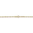 1.4mm, 14k Yellow Gold, Singapore Chain Necklace Online Hot Sale