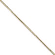 1mm 14k Yellow Gold, Box Chain Necklace Online